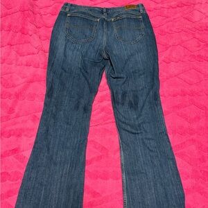 Lee Women's Dark Blue Flare Jeans